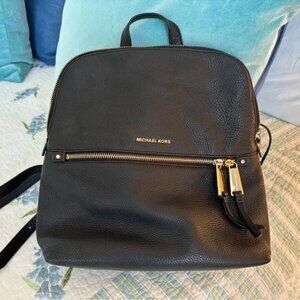 Michael Kors | Bags | Michael Kors Backpack With A Small 
